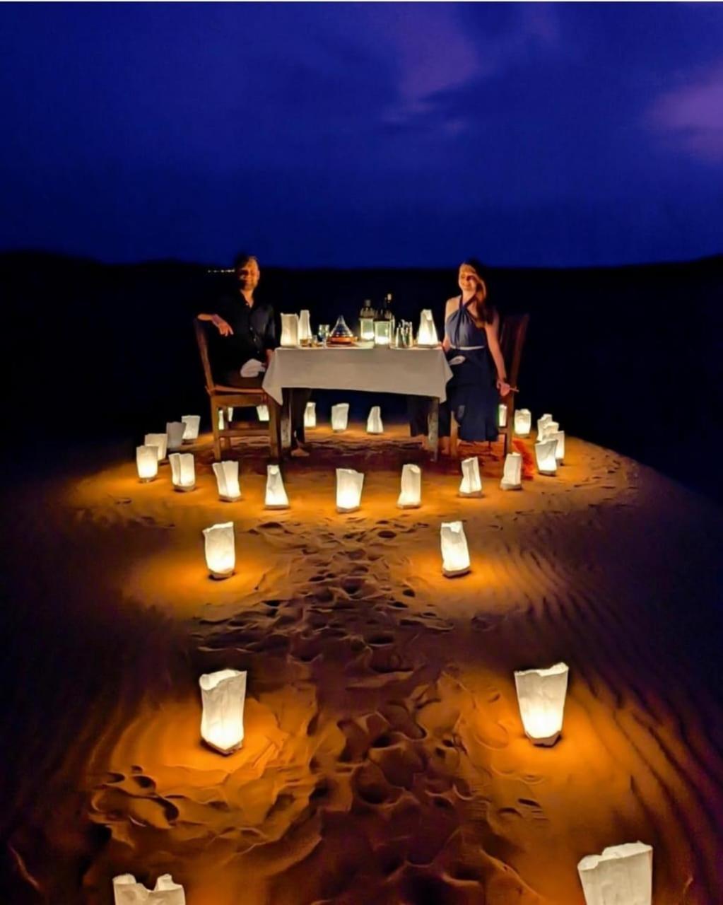 Luxury Sandy Glamping Merzouga Bagian luar foto