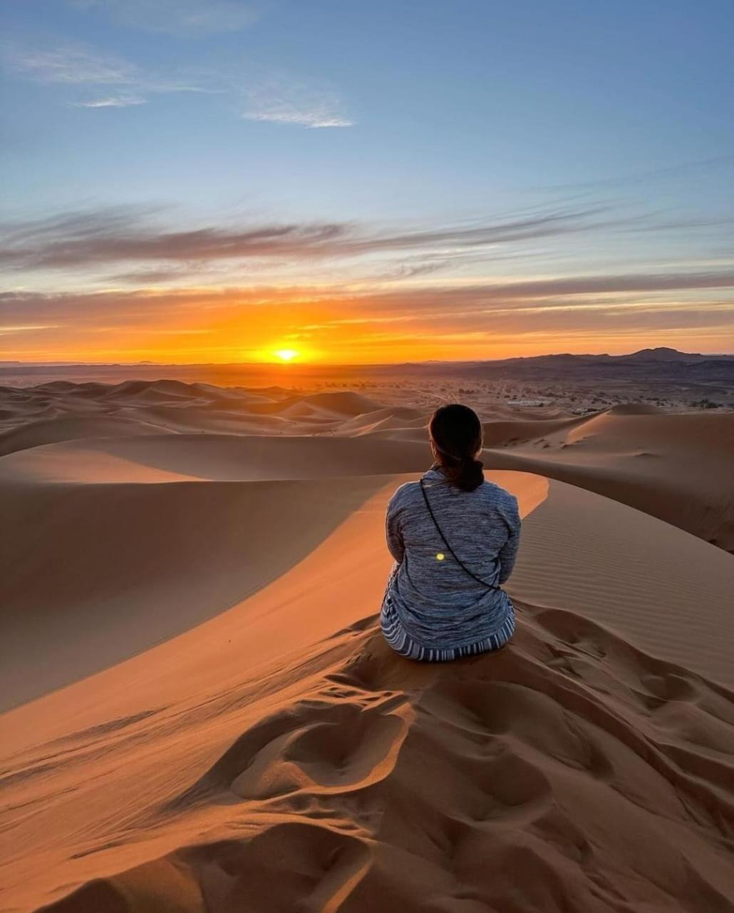 Luxury Sandy Glamping Merzouga Bagian luar foto
